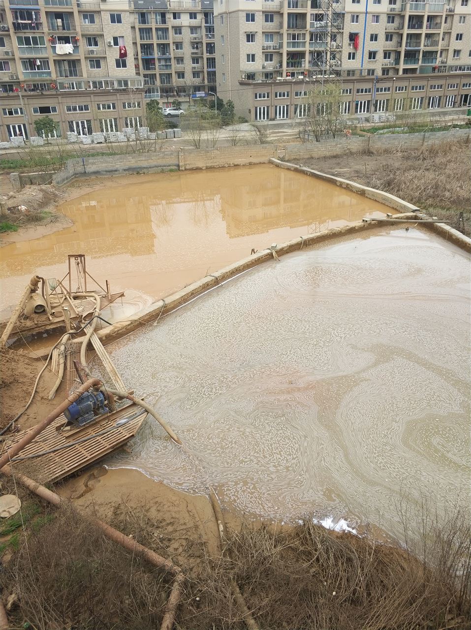 阿拉尔农场沉淀池淤泥清理-厂区废水池淤泥清淤